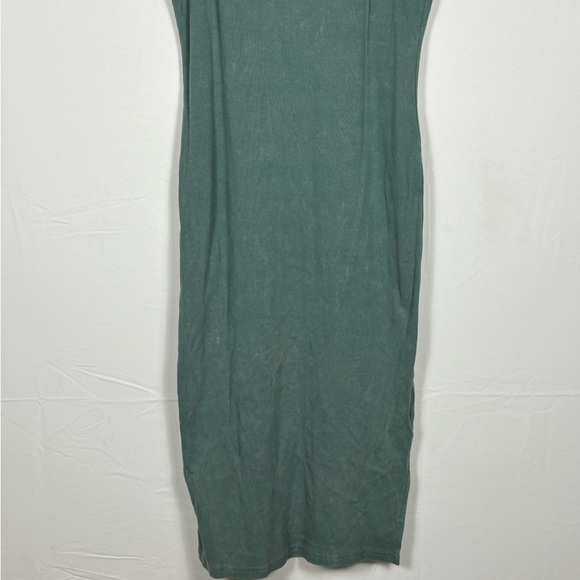NWOT Double Zero Teal Tank Midi Dress- L - Picture 4 of 9
